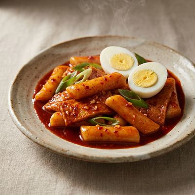 Tteokbokki Spicy Rice Cakes