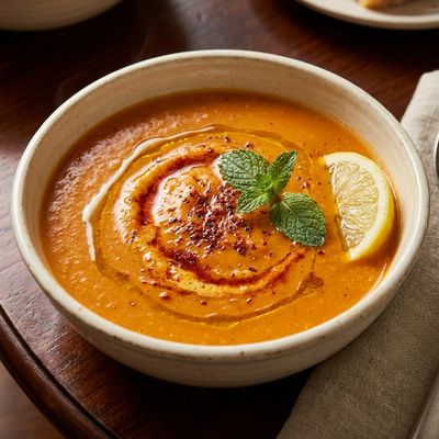 Turkish Red Lentil Soup (Mercimek Çorbası)