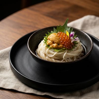 Uni Ikura Somen