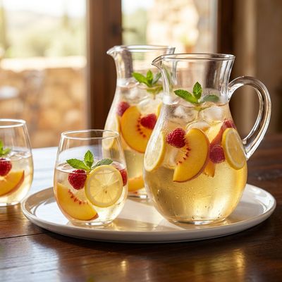 White Wine Peach Sangria