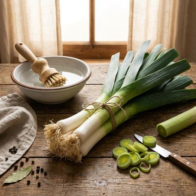 Why You Should Wash Your Leeks and How to Do It Properly